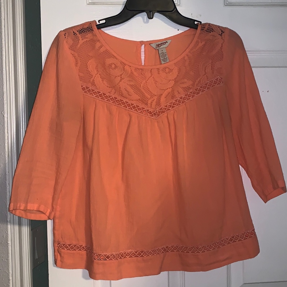 Lace Mexican Embroidery Inspired Blouse
